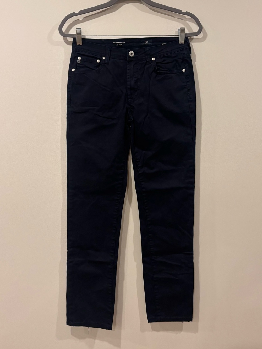 AG Adriano Goldschmied The Stryker Luxe Slim Straight Pants Navy Boys 16 Uniform